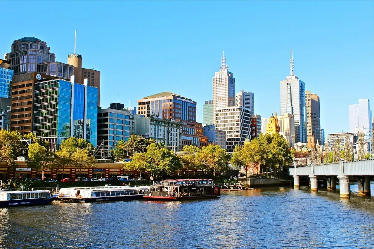 Hvordan er vejret i Melbourne i uge 42?