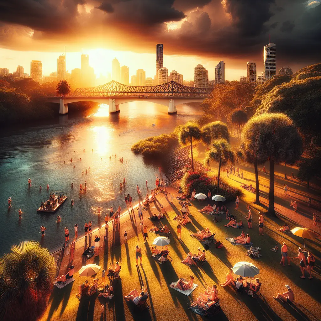 Hvordan er vejret i Brisbane i december?