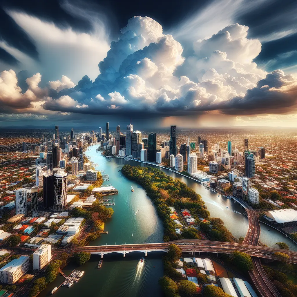 Hvordan er vejret i Brisbane i uge 7?