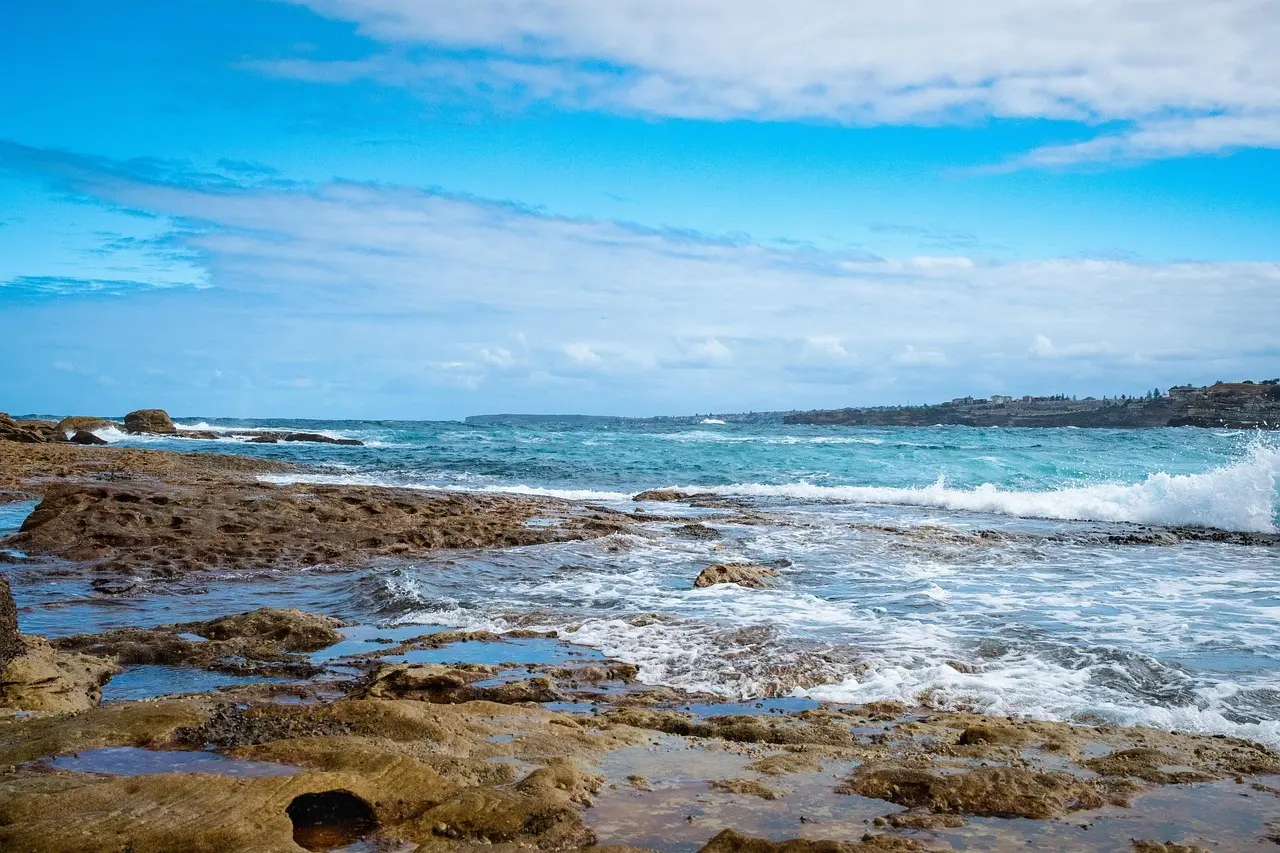 Hvordan er vejret i Sydney i uge 8?